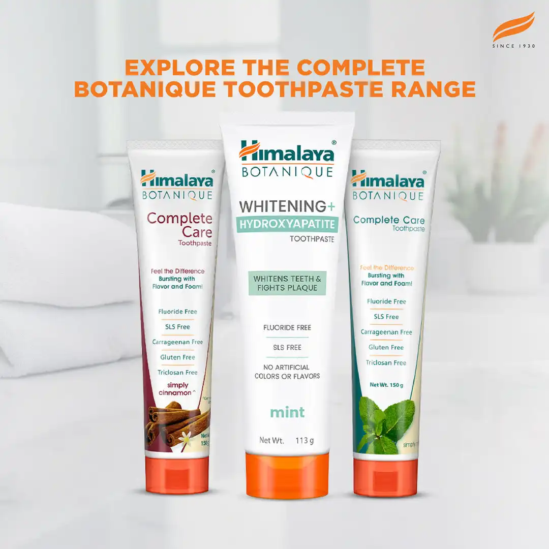 Himalaya Botanique Whitening+ Hydroxyapatite Toothpaste - Image 7