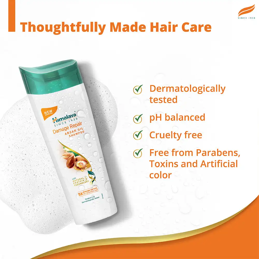 Himalaya Damage Repair Argan Oil Shampoo - Image 6