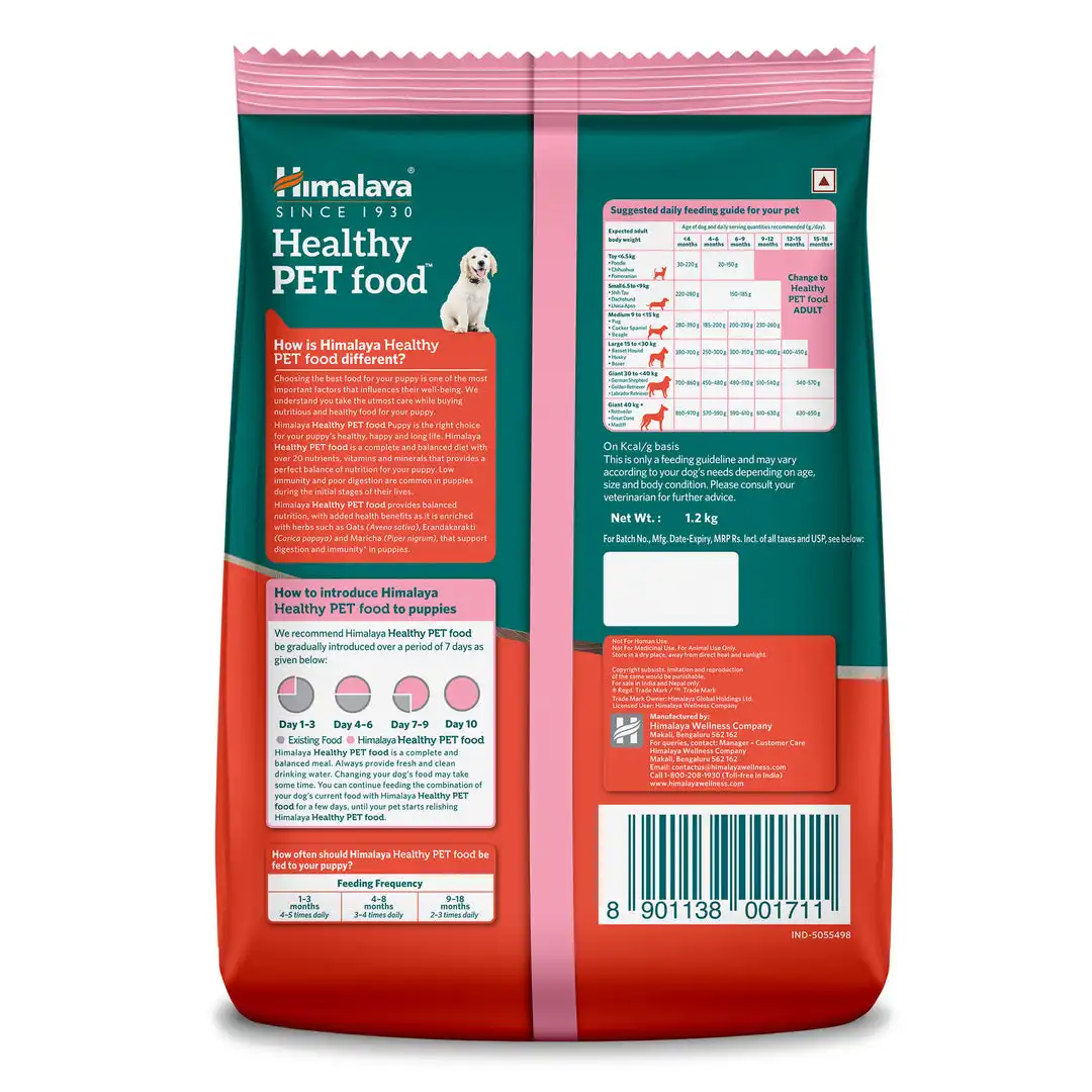 Himalaya Healthy Pet Food Puppy - Chicken & Milk - Image 2