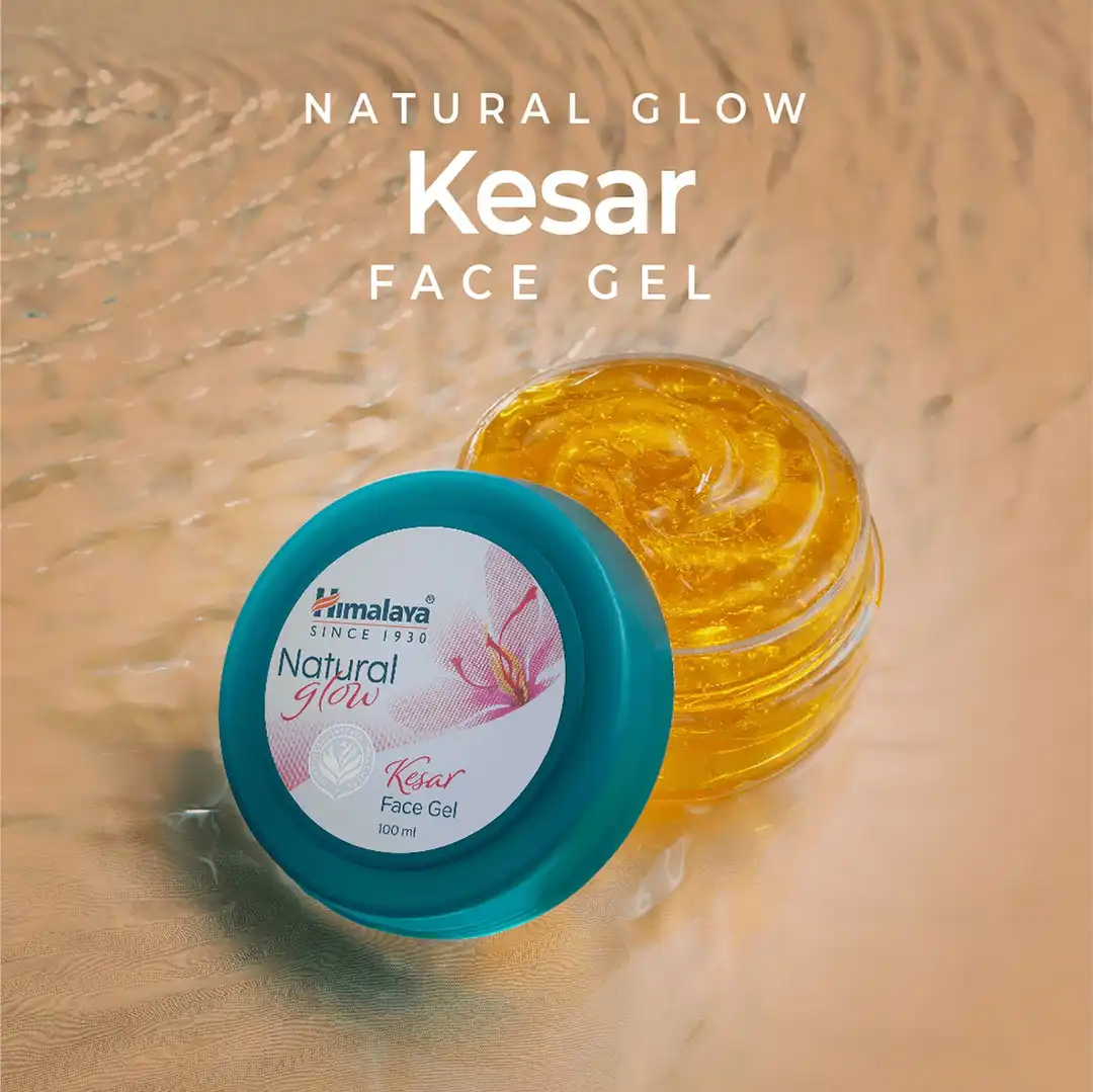 Himalaya Natural Glow Kesar Face Gel - Image 3