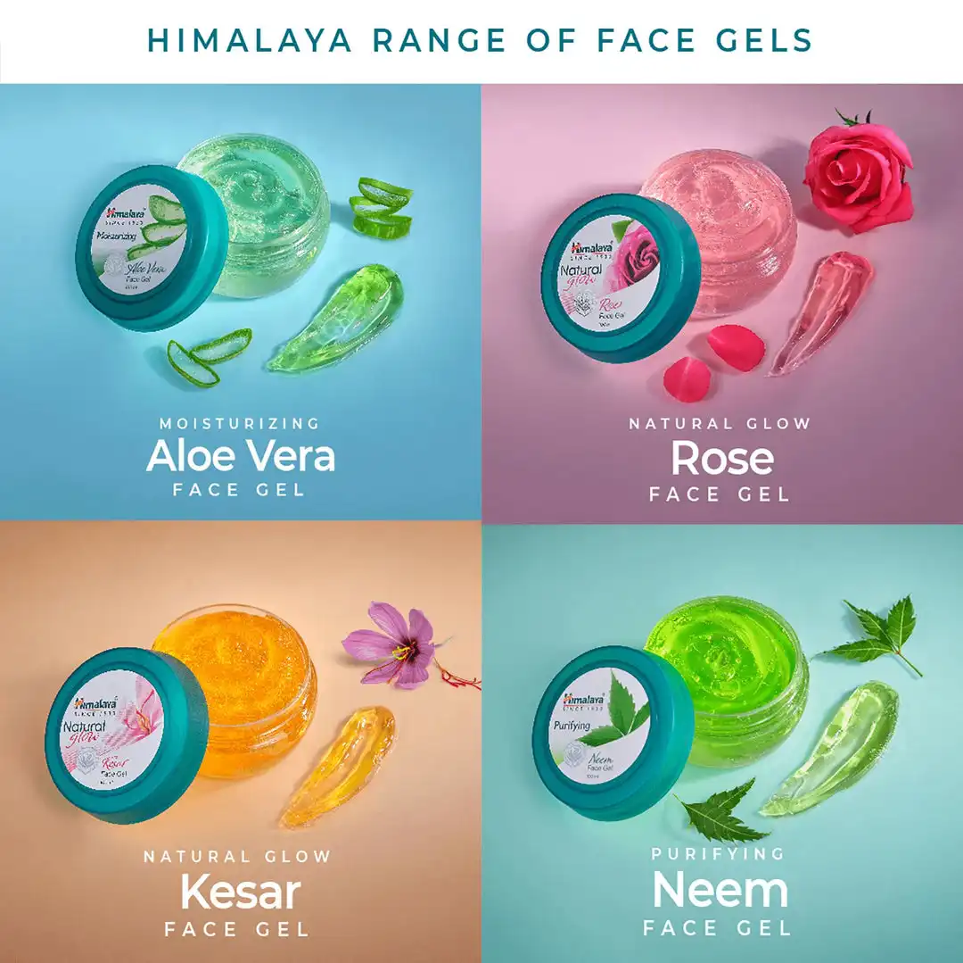 Himalaya Natural Glow Kesar Face Gel - Image 6