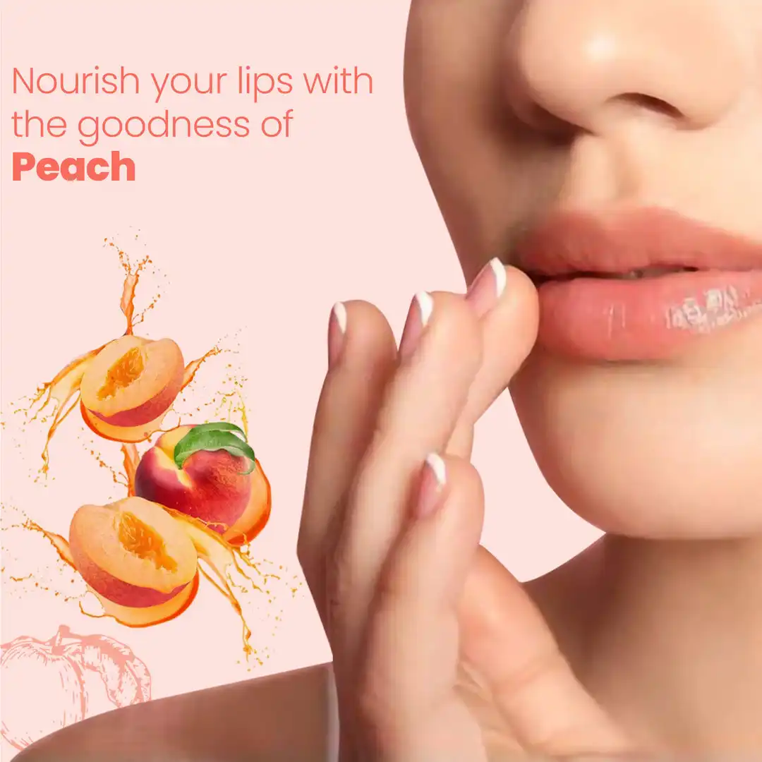 Himalaya Peach Shine Lip Care - Image 2