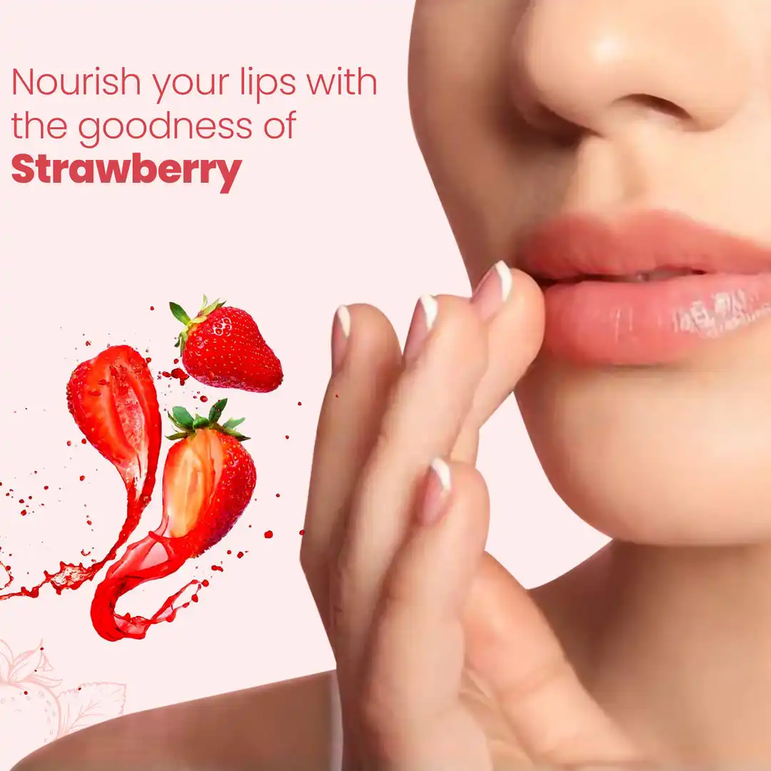 Himalaya Strawberry Shine Lip Care - Image 2