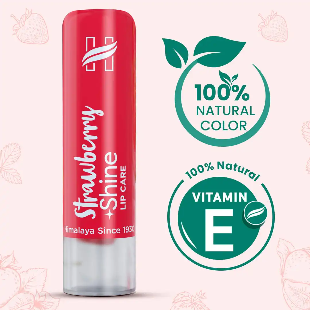 Himalaya Strawberry Shine Lip Care - Image 3