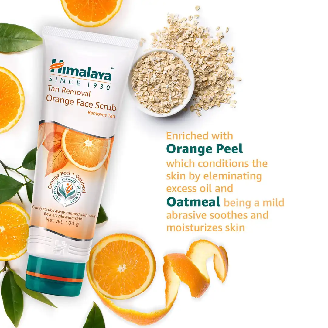 Himalaya Tan Removal Orange Face Scrub - Image 2