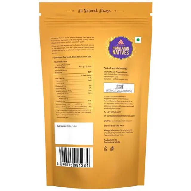 Himalayan Natives Roasted Flax Seeds - Image 8