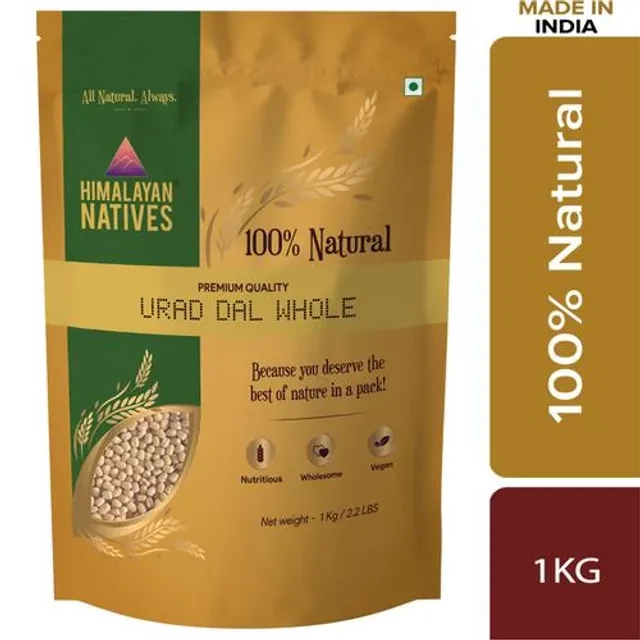 Himalayan Natives Urad Dal Whole, 100 Natural