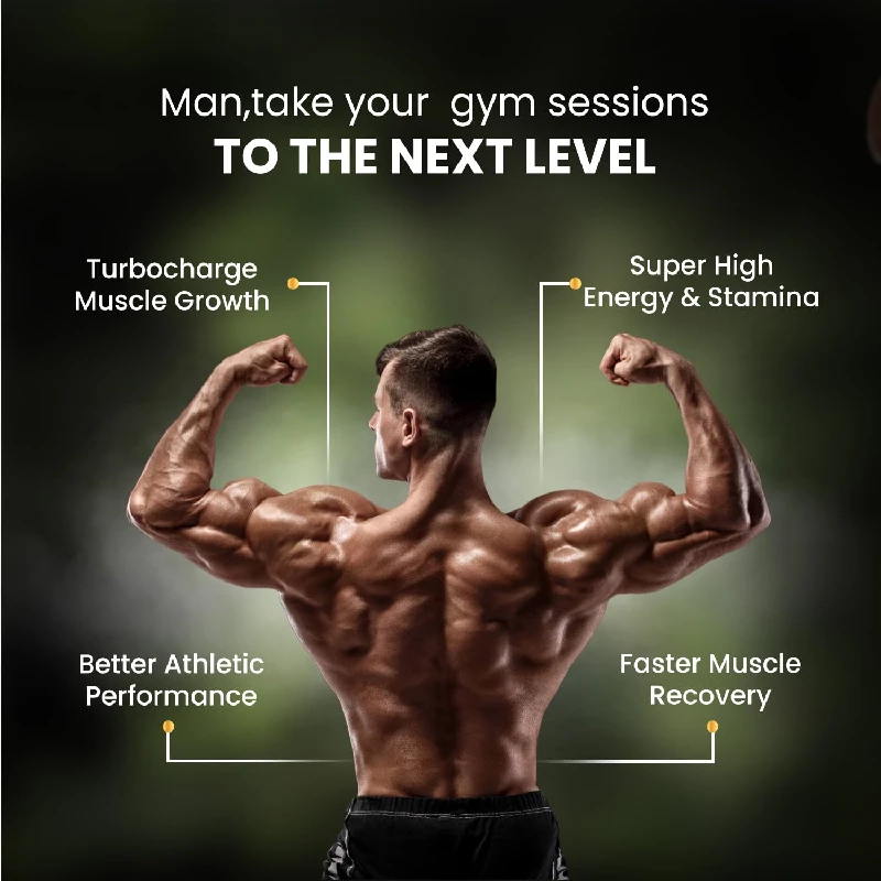 Himalayan Organics Plant Based Testosterone Booster Vegetarian Tablets - Image 6