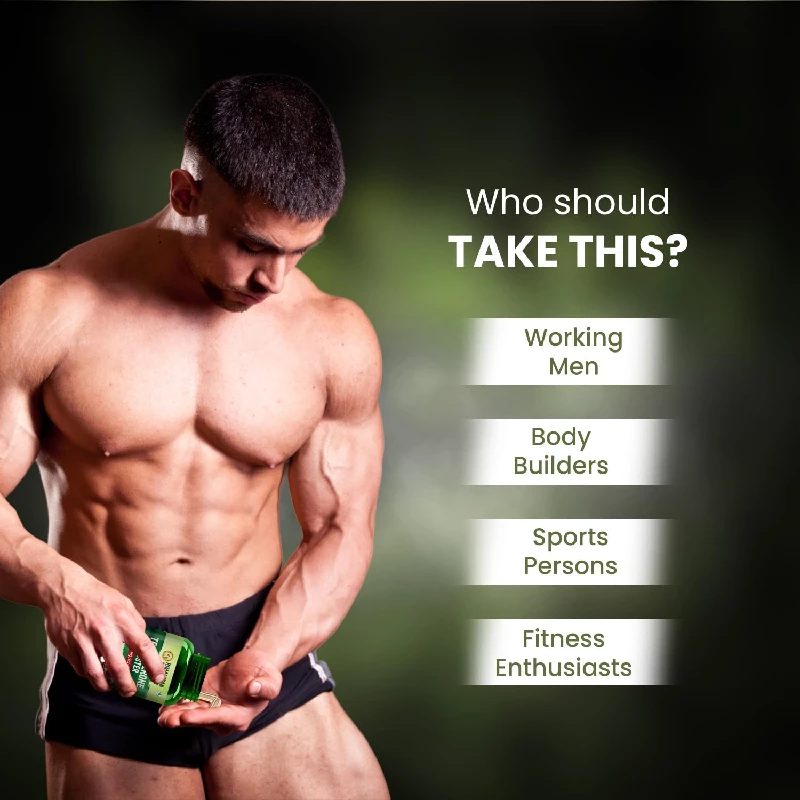 Himalayan Organics Plant Based Testosterone Booster Vegetarian Tablets - Image 8