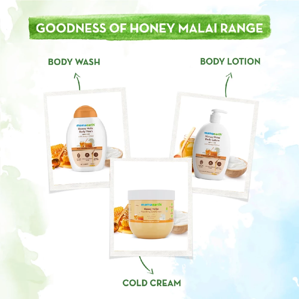 Honey Malai Cold Cream with Honey & Malai For Nourishing Glow - Image 5