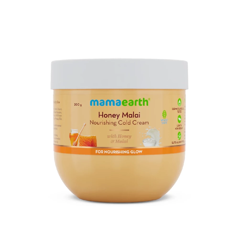 Honey Malai Cold Cream with Honey & Malai For Nourishing Glow - Image 7