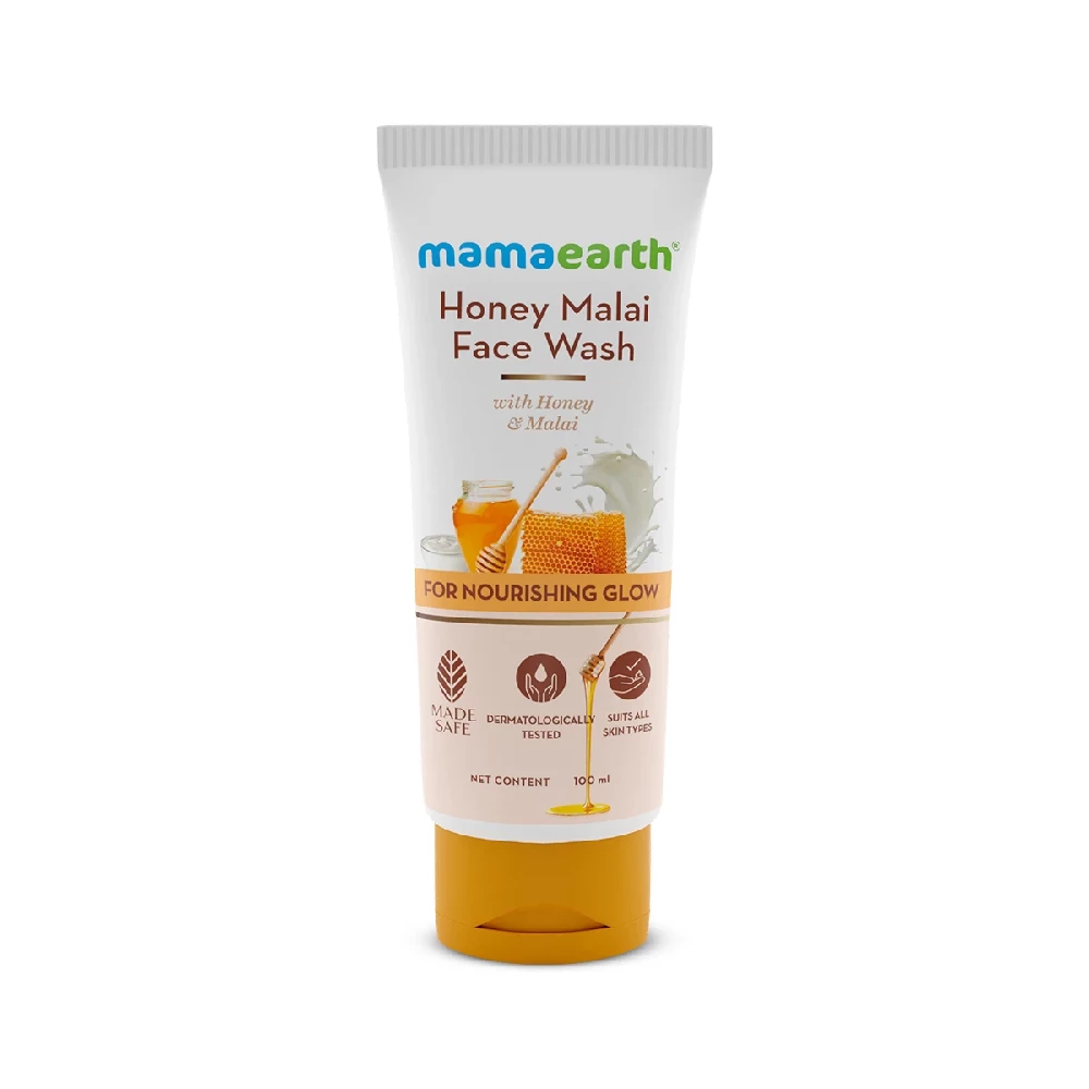 Honey Malai Face Wash with Honey & Malai For Nourishing Glow - Image 3