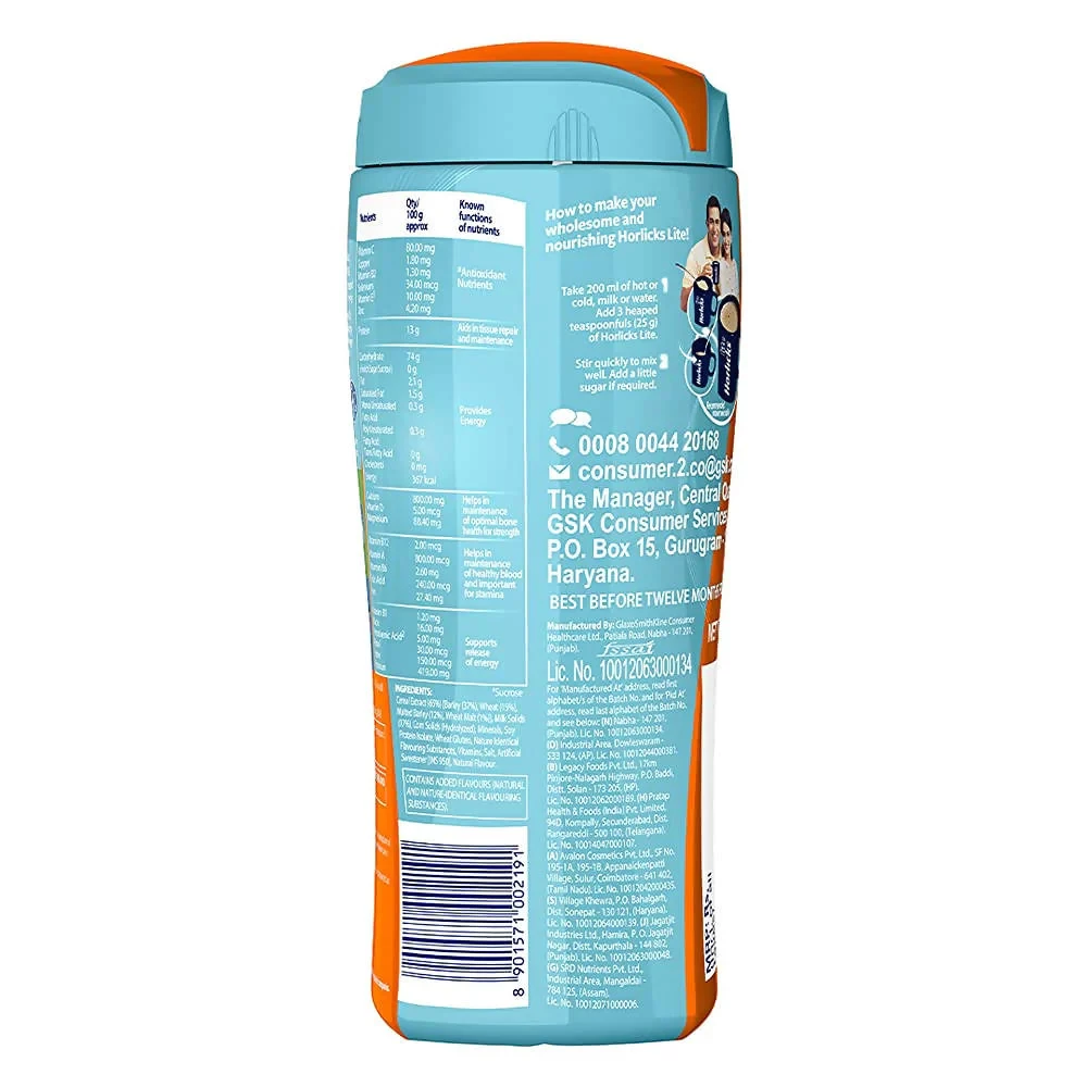 Horlicks Lite Health & Nutrition Drink - Image 2