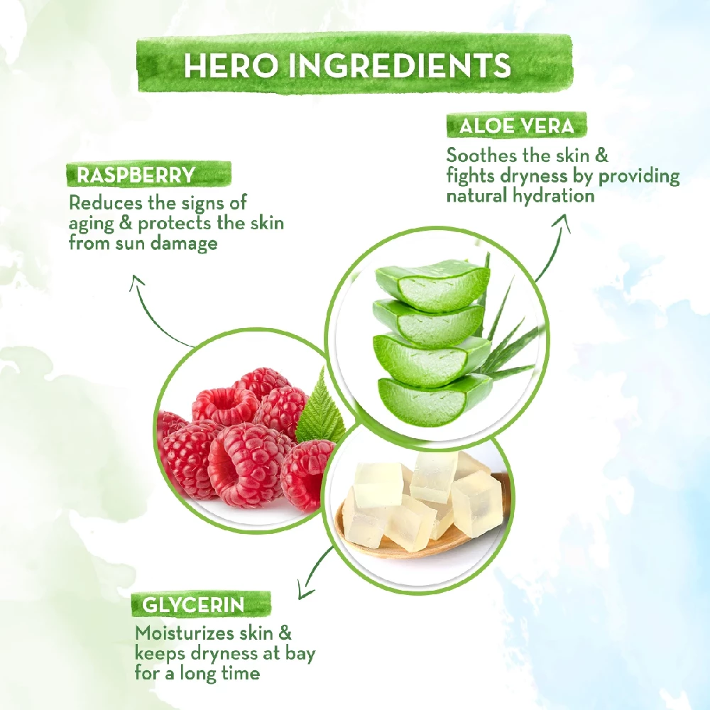 HydraGel Indian Sunscreen with Aloe Vera and Raspberry for Sun Protection - Image 3