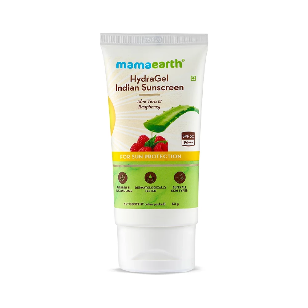 HydraGel Indian Sunscreen with Aloe Vera and Raspberry for Sun Protection - Image 8