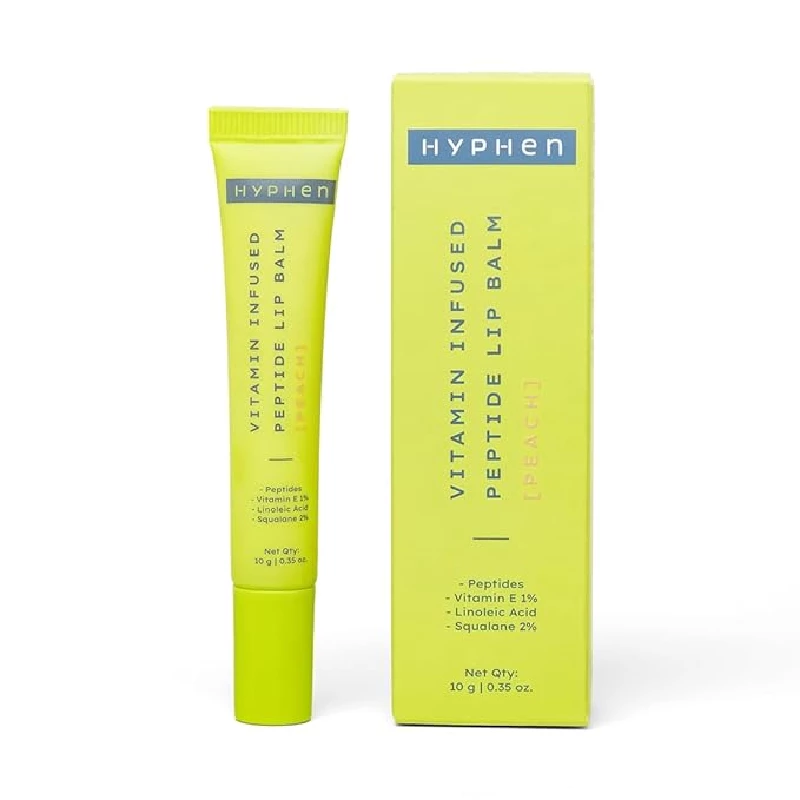 Hyphen Peach Lip Balm For Dry & Chapped Lips