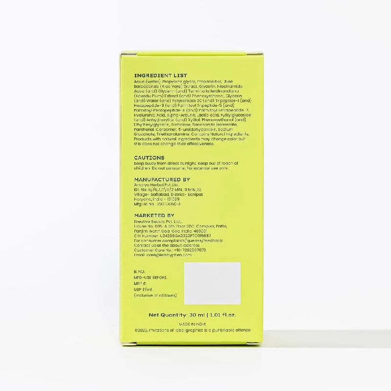 Hyphen Golden Hour Glow Face Serum For Glowing Skin & Hydration - Image 7