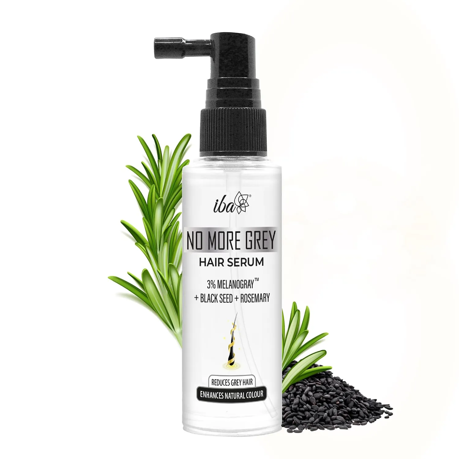 IBA No More Grey Hair Serum IBA No More Grey Hair Serum-Pack Size-45 ml