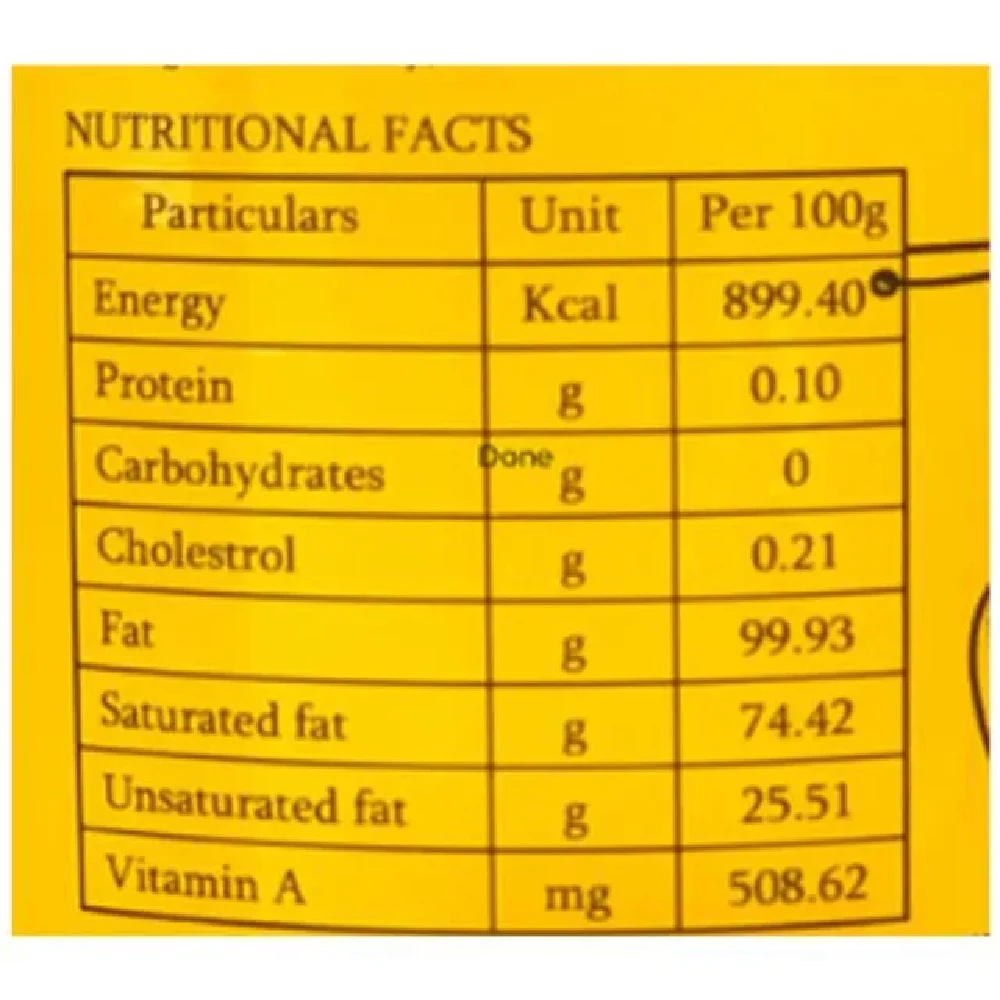 INDIC WISDOM A 2 Gir Cow Ghee - Hand Churned, Rich In Calcium & Protein, Grainy Texture - Image 4