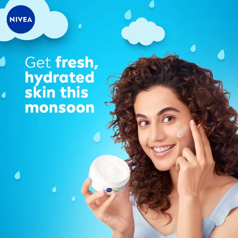 NIVEA Soft Light Moisturizer for Face, Hand & Body - Image 2