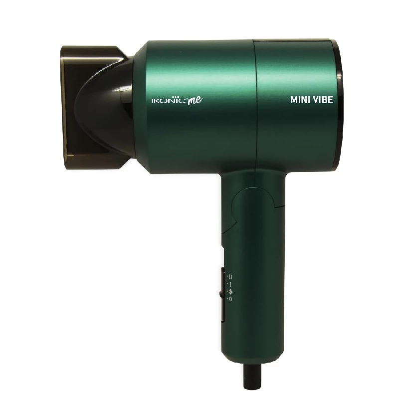 Ikonic Black Beauty Hair Straightener & Mini Vibe Hair Dryer - Image 3