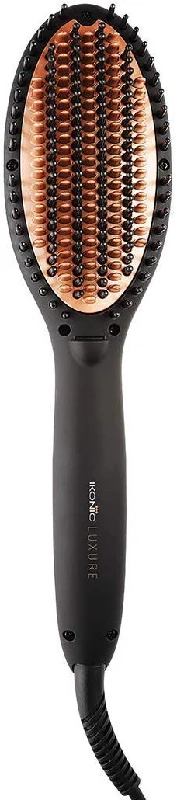 Ikonic Hair Dryer Pro 2100-2000 Watts Black and Black Hot Brush Hair Straightener - Image 3