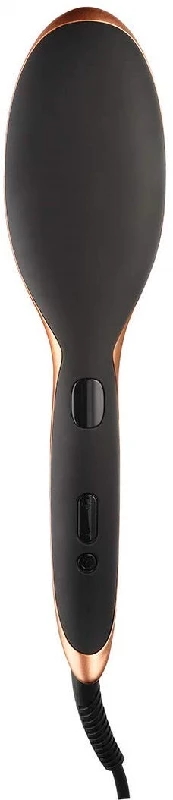 Ikonic Hair Dryer Pro 2100-2000 Watts Black and Black Hot Brush Hair Straightener - Image 4