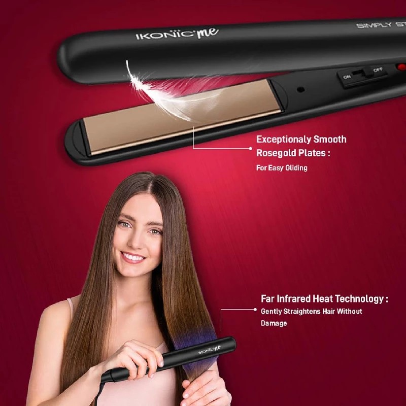 Ikonic Simply Straight Hair Straightener - Image 2