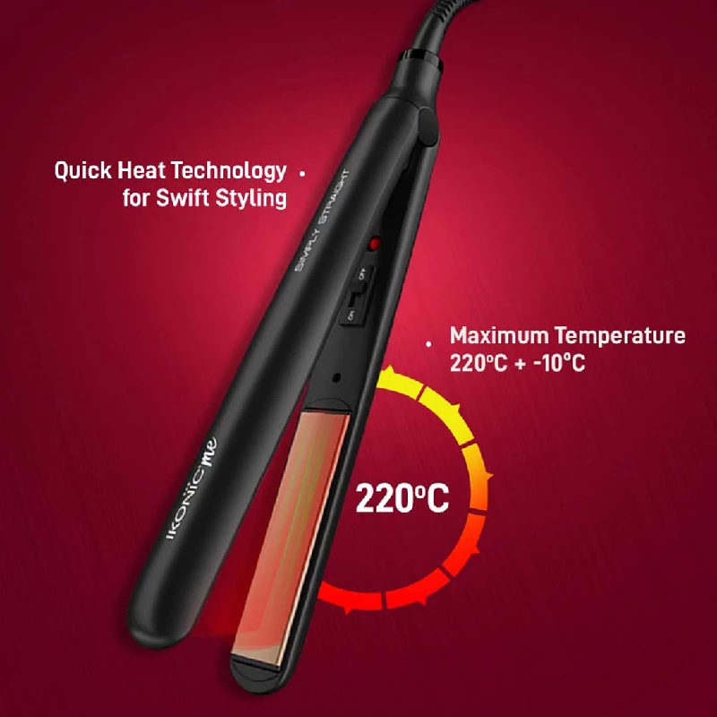 Ikonic Simply Straight Hair Straightener - Image 3