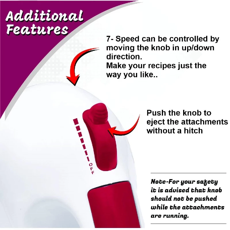 Inalsa 250 Watts Hand Blender - Image 4