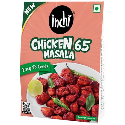 Inchi  Chicken 65 Masala - Easy To Cook Inchi  Chicken 65 Masala - Easy To Cook--60 g Pouch