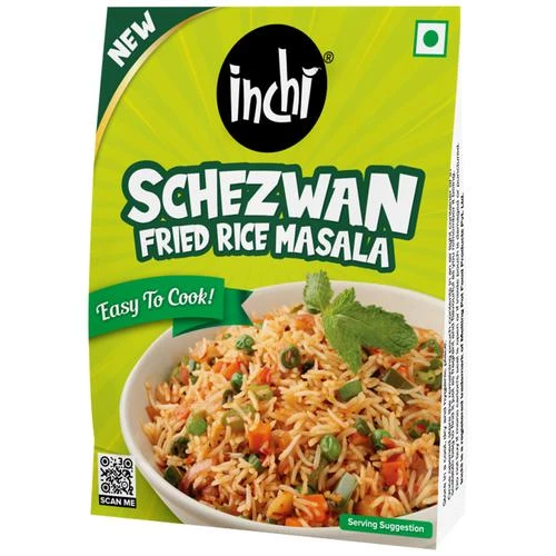 Inchi  Schezwan Fried Rice Masala - Easy To Cook Inchi  Schezwan Fried Rice Masala - Easy To Cook--60 g Pouch