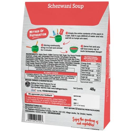 Inchi  Schezwani Soup With Real Vegetables - Cook-Up For Any-Time - Image 2