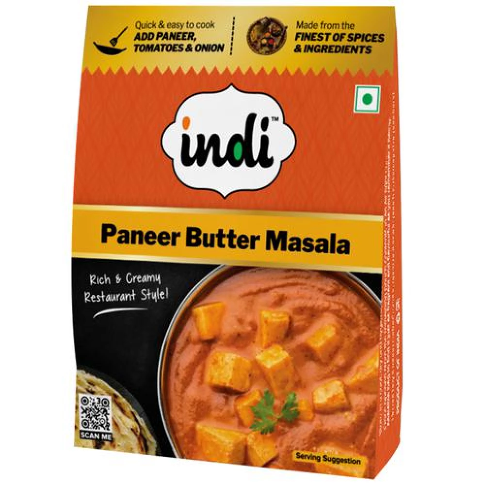 Indi  Paneer Butter Masala - Rich & Creamy Restaurant Style Indi  Paneer Butter Masala - Rich & Creamy Restaurant Style--50 g Pouch