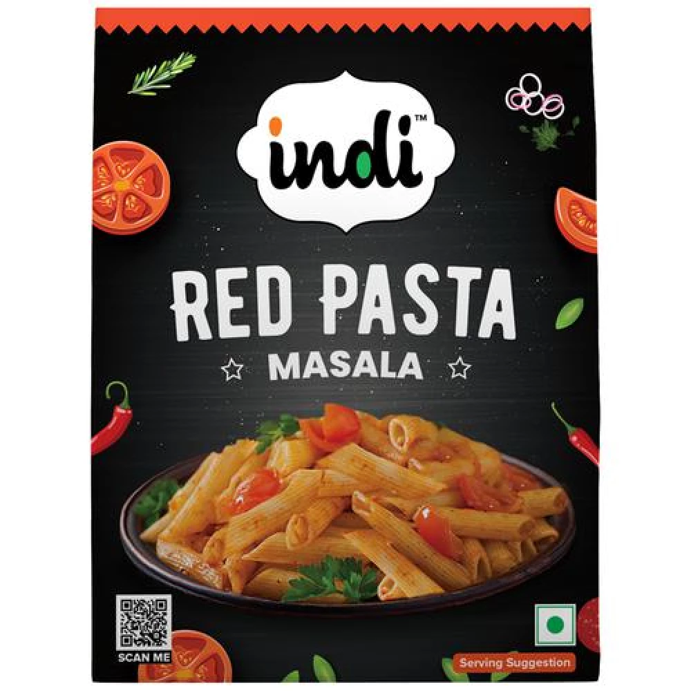 Indi  Red Pasta Masala - Authentic Italian Flavour Indi  Red Pasta Masala - Authentic Italian Flavour--50 g Mono Carton