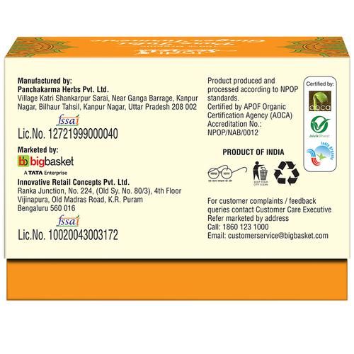 IndiSecrets Organic Tea - Tulsi Ginger & Turmeric - Image 3