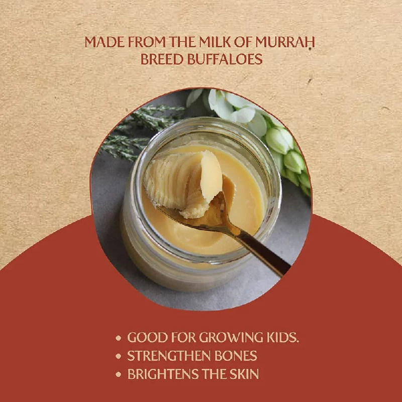 Indicow Organic Dairy Foods Pure Authentic A2 Ghee (Buffalo Ghee, White) - Image 3