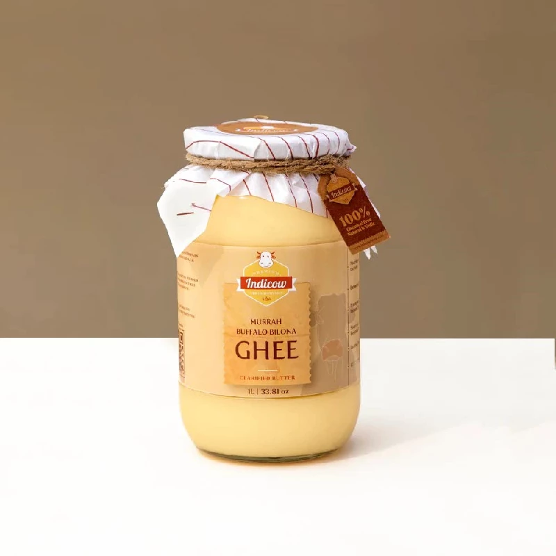 Indicow Organic Dairy Foods Pure Authentic A2 Ghee (Buffalo Ghee, White) - Image 4