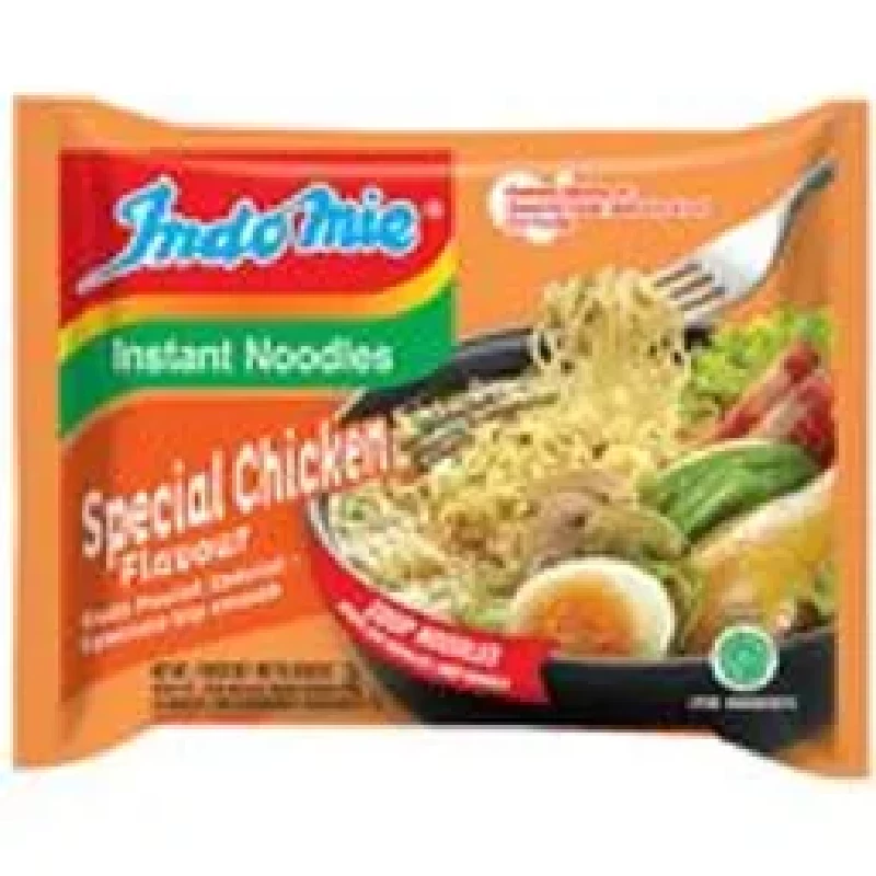 Indomie Instant Soup Noodles - Special Chicken Flavour Indomie Instant Soup Noodles - Special Chicken Flavour-Pack Size-75 g