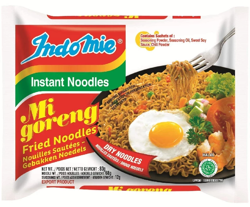 Indomie Mi Goreng Indomie Mi Goreng-Pack Size-80 g (Pack of 40)