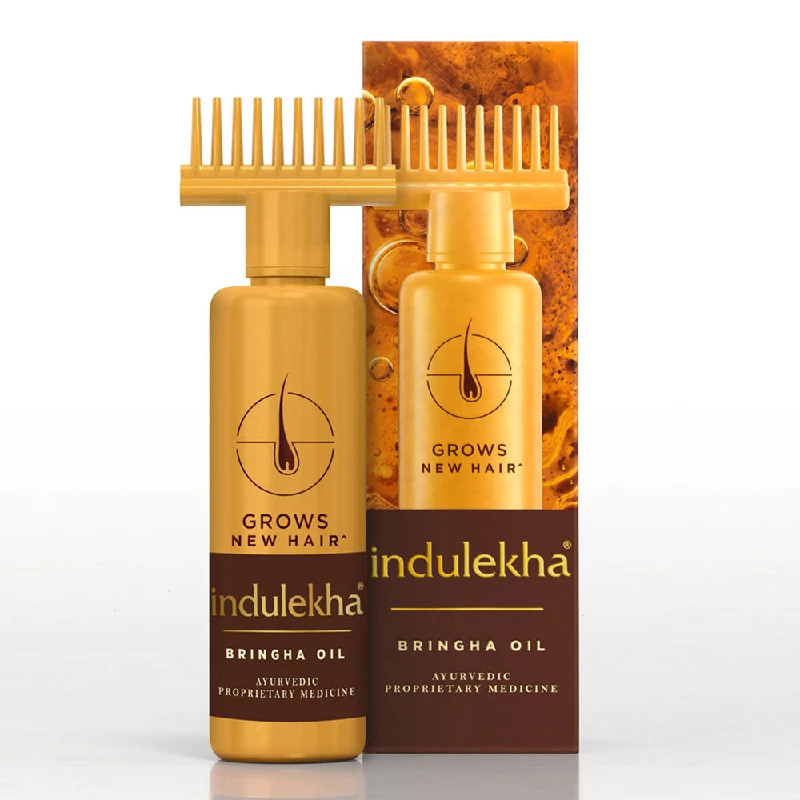 Indulekha Bringha Hair Oil - Image 2