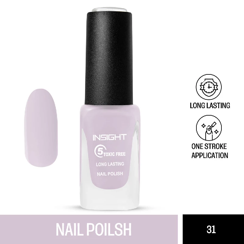 Insight Cosmetics 5 Toxic Free Long Lasting Pastel Color Nail Polish