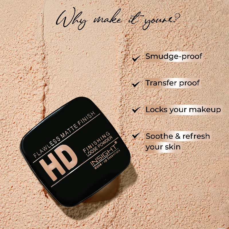 Insight Cosmetics HD Finishing Loose Powder - Image 2