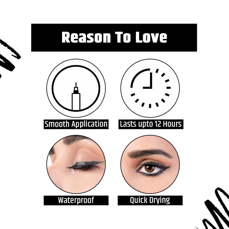 Insight Cosmetics Liner Express Eye Pen Matt Black - Image 2