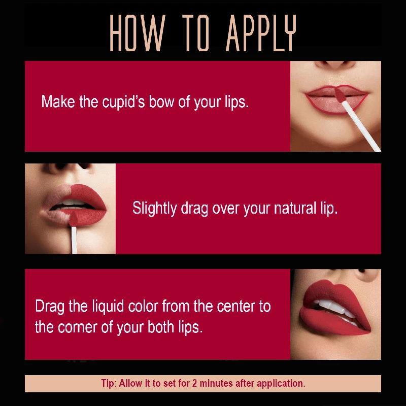 Insight Cosmetics Matte Lip Ink - Image 4