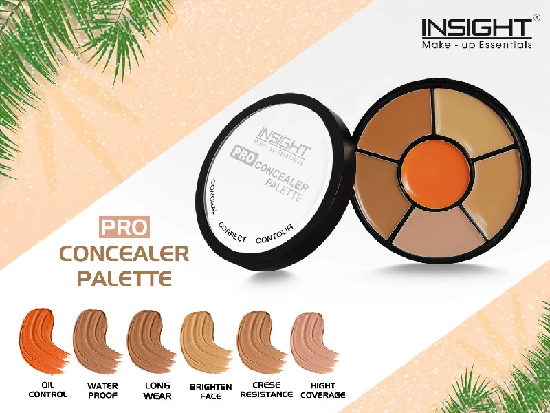 Insight Cosmetics Pro Concealer Palette (CR105-Concealer) - Image 5