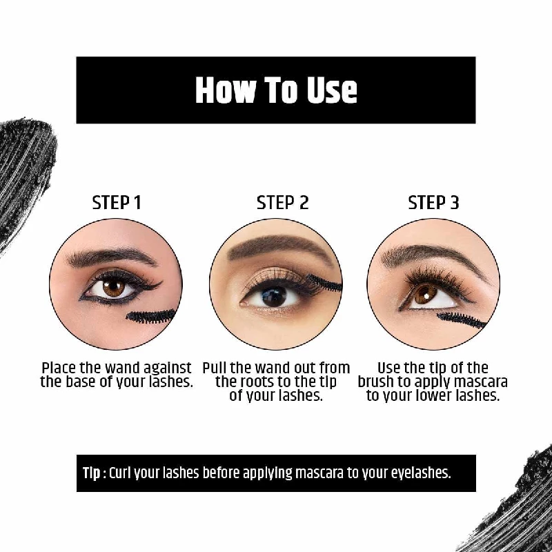 Insight Cosmetics Ultra Curl Perfect Mascara - Black - Image 7