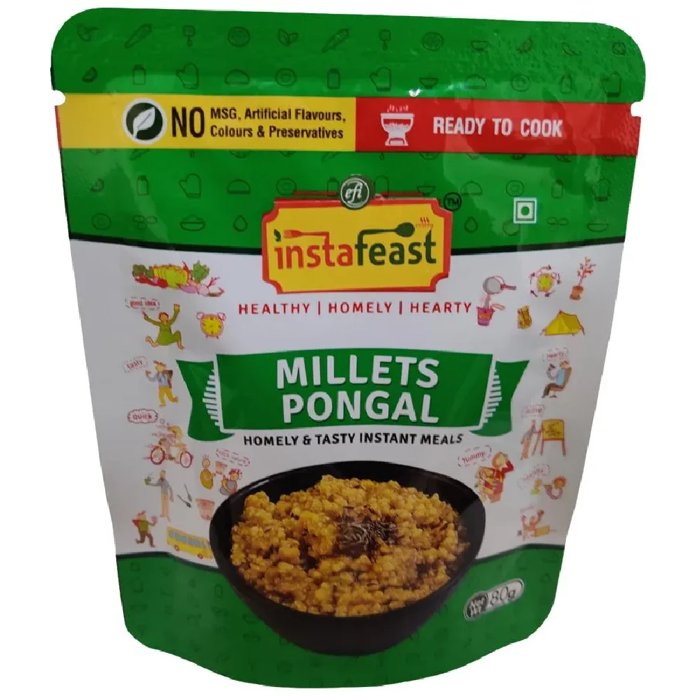 Instafeast Millets Pongal Instafeast Millets Pongal--80 g