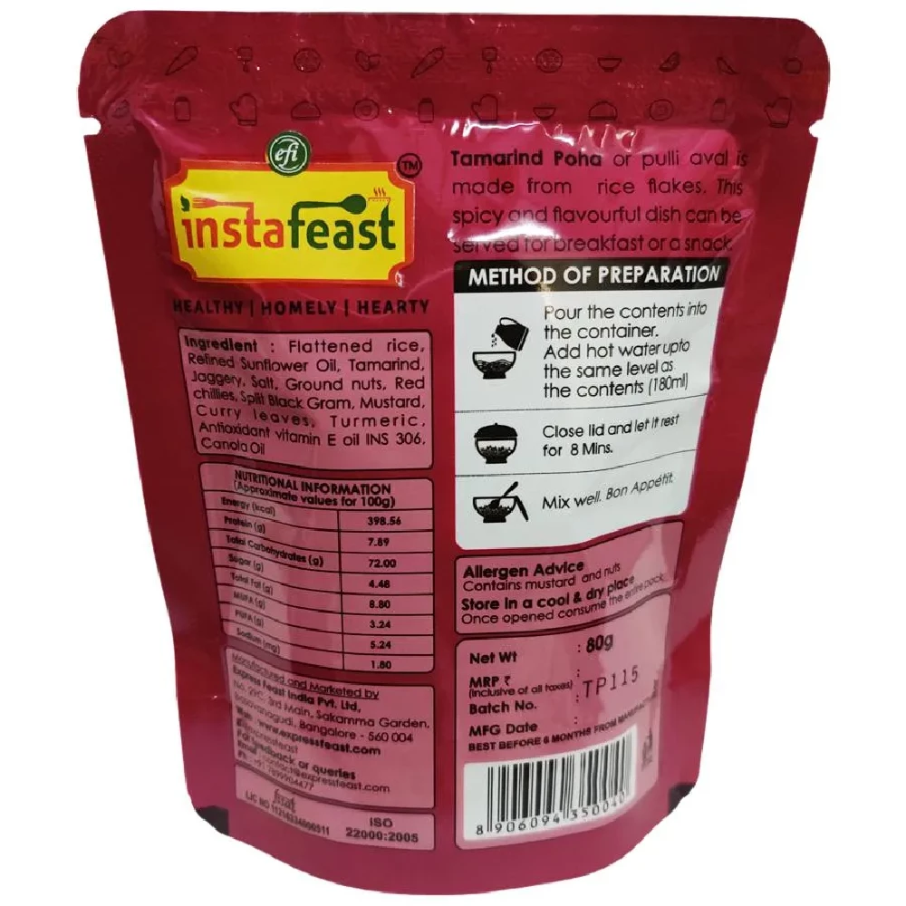Instafeast Tamarind Poha - Image 2