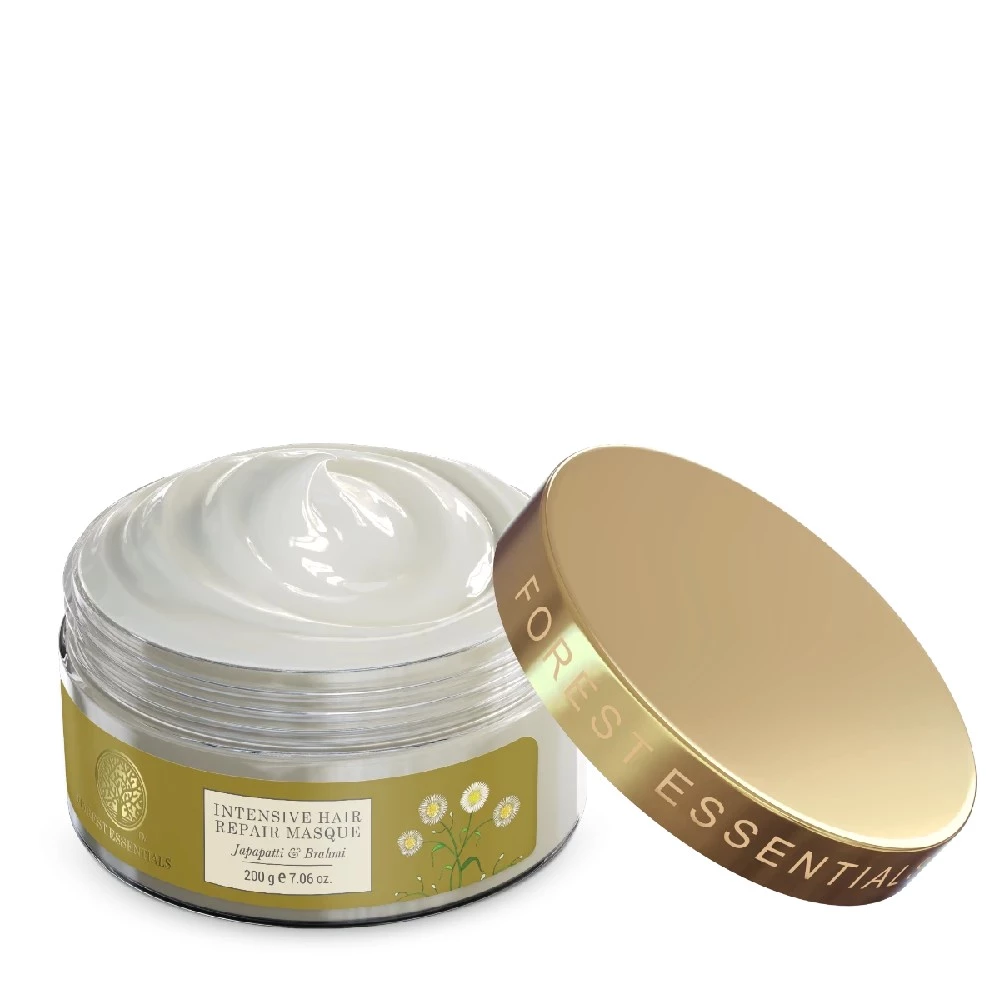 Forest Essentials Intensive Hair Repair Masque Japapatti & Brahmi - Image 7